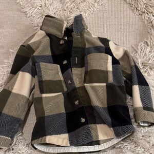 H&M Kids Plaid Fleece 2T